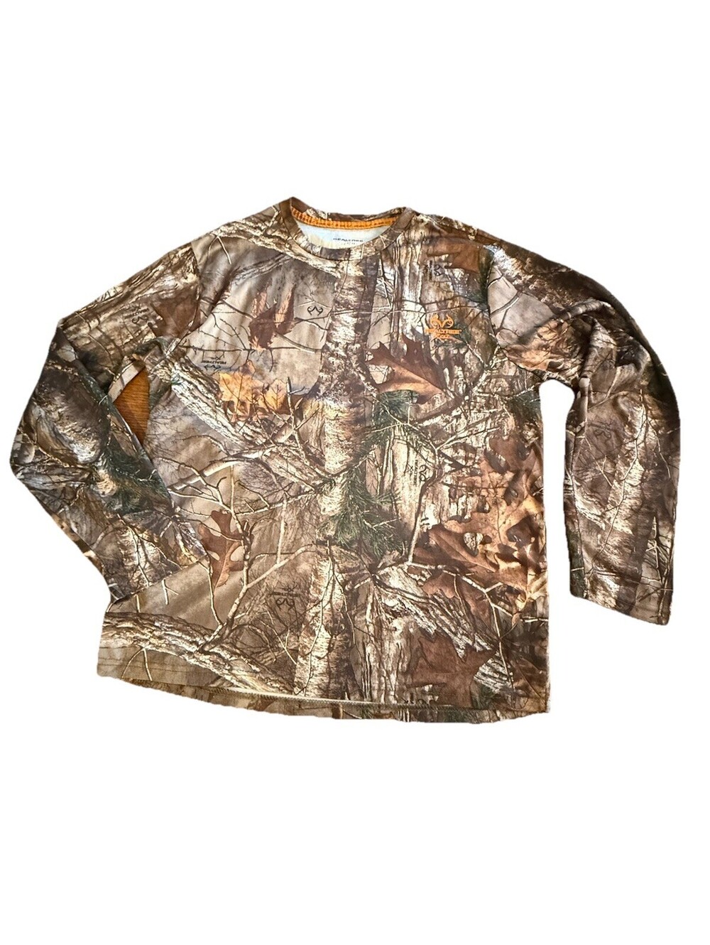 Realtree Camo Men’s Large (42-44) Long Sleeve Dri-More-Tech